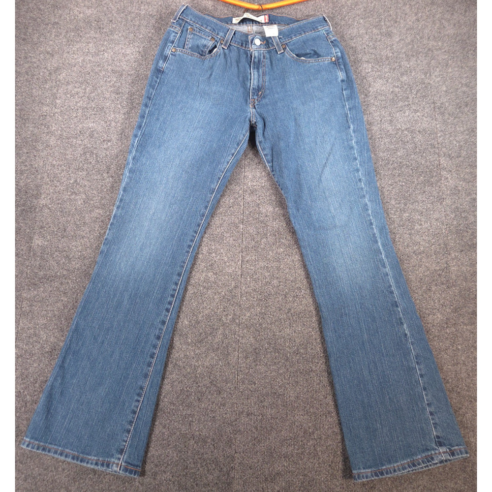 Women's LEVI 515 NOUVEAU Boot Cut (stretch) Jeans SIZE-10 M (Fit 32 x 31)
